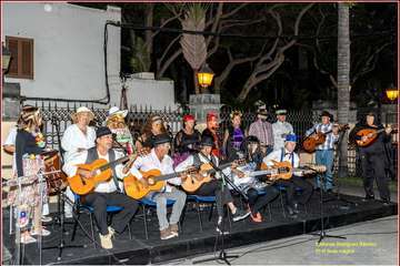 Un encuentro de parrandas, con homenaje a David Hatchuell, preludio del Carnaval de Telde 2022/Ildefonso Rodríguez.